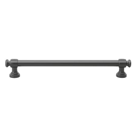 Gliderite Hardware 7-5/8 in. Center to Center Matte Black Classic Euro Bar Pull - 4361-192-MB, 10PK 4361-192-MB-10